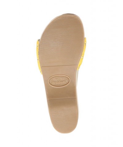 Women's Original Slides Yellow $65.60 Shoes