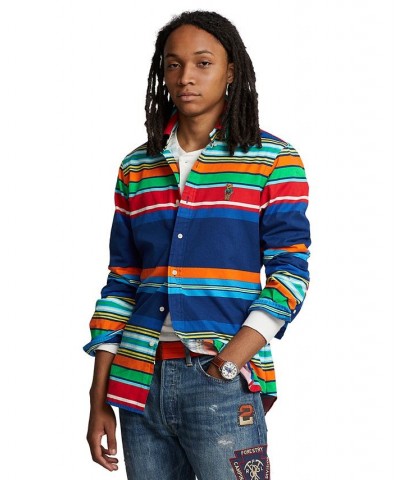 Men's Classic-Fit Polo Bear Oxford Shirt Multi $45.46 Shirts