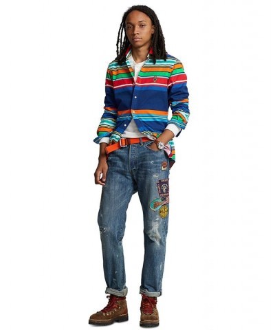 Men's Classic-Fit Polo Bear Oxford Shirt Multi $45.46 Shirts