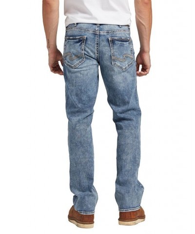 Men's Zac Relaxed Fit Straight Leg Jeans Blue $37.65 Jeans