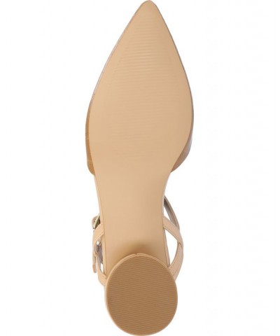 Women's Brynn Flat Tan/Beige $38.95 Shoes