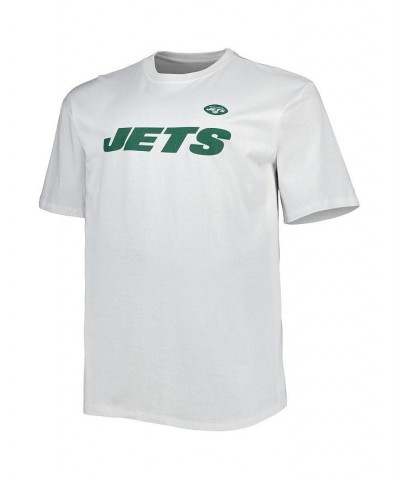 Men's Branded White New York Jets Big and Tall Hometown Collection Hot Shot T-shirt $19.79 T-Shirts