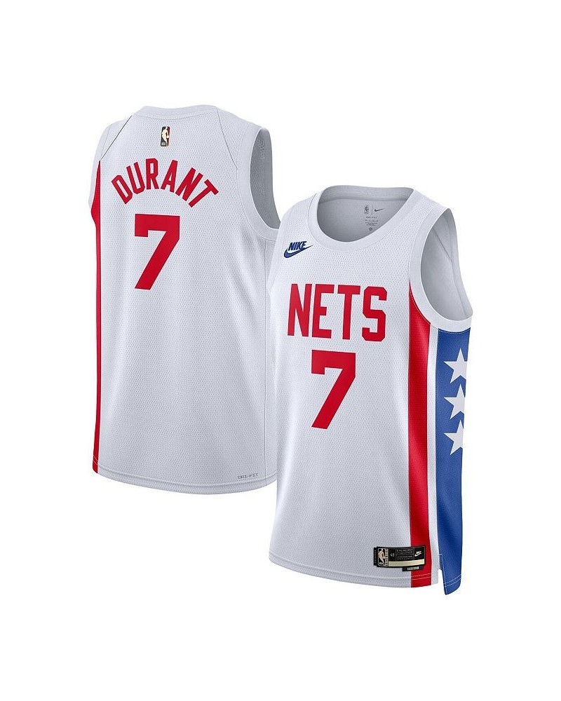 Men's Kevin Durant White Brooklyn Nets 2022/23 Swingman Jersey - Classic Edition $45.50 Jersey