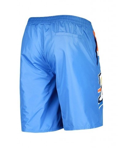 Men's Blue Oklahoma City Thunder Sea Wind Swim Trunks $32.50 Swimsuits