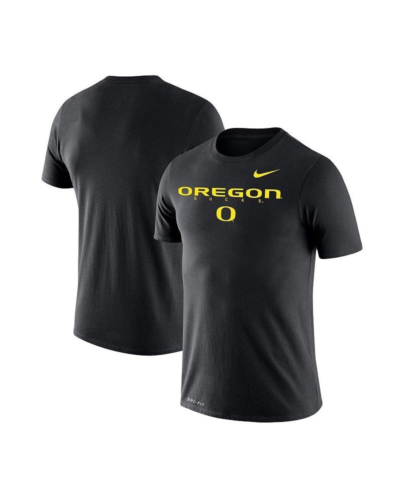 Men's Black Oregon Ducks Big & Tall Legend Facility Performance T-shirt $26.99 T-Shirts