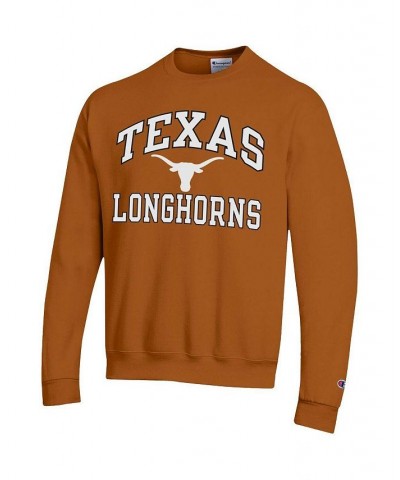 Men's Texas Orange Texas Longhorns High Motor Pullover Sweatshirt $32.50 Sweatshirt