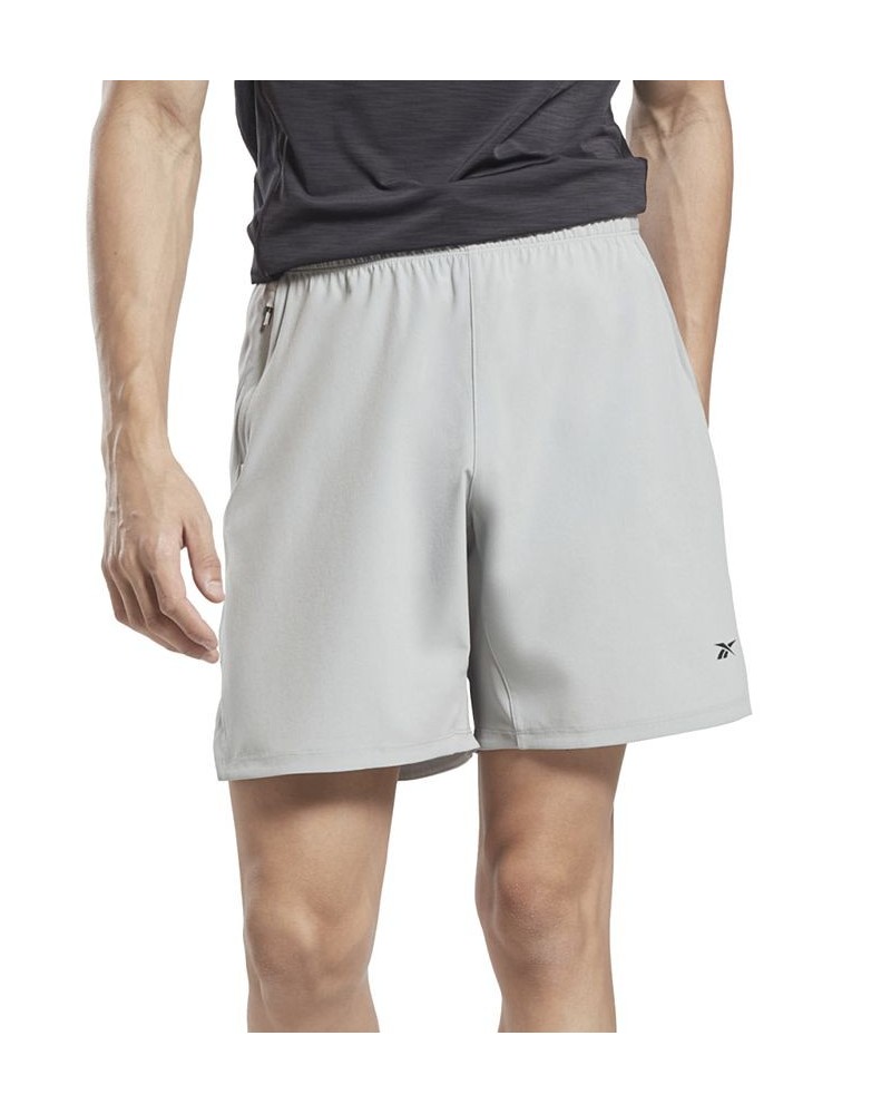 Men's Strength 3.0 Regular-Fit Training Shorts Gray $33.00 Shorts