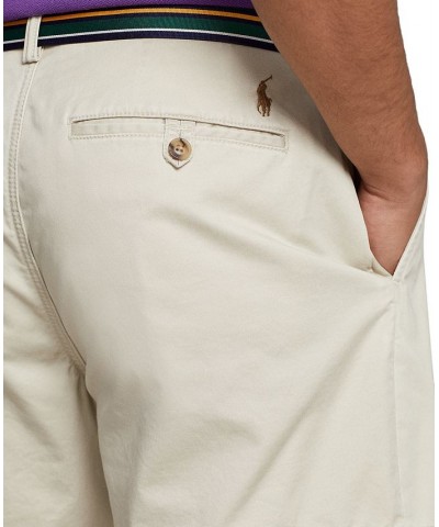 Men's 6-Inch Stretch Classic-Fit Chino Shorts Blue $36.70 Shorts