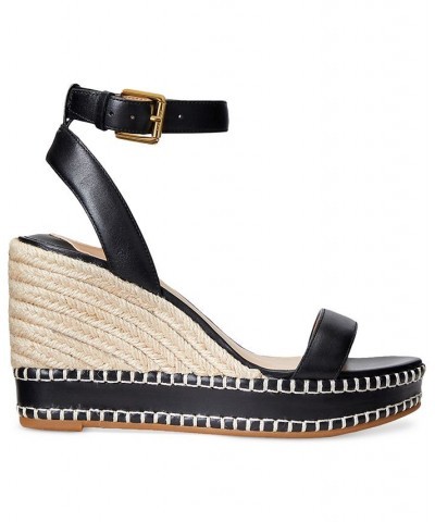 Women's Hilarie Ankle-Strap Espadrille Platform Wedge Sandals PD02 $57.35 Shoes