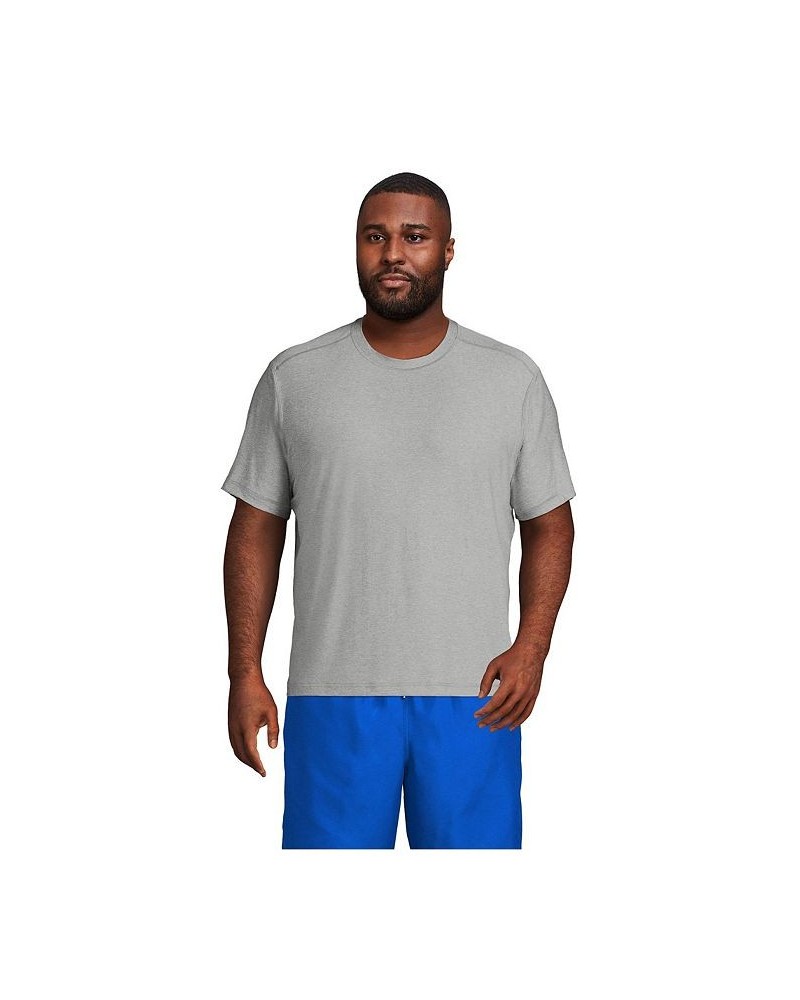 Men's Big and Tall SPF Short Sleeve Tee PD07 $27.97 Swimsuits