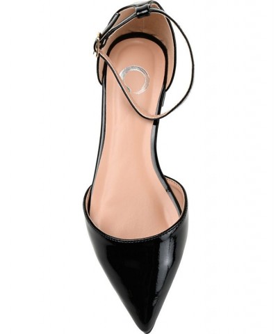 Women's Reba Flats Patent Black $33.60 Shoes