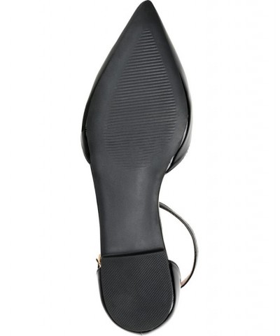 Women's Reba Flats Patent Black $33.60 Shoes