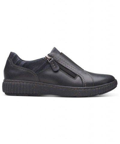 Women's Caroline Cove Zip Flats PD02 $43.00 Shoes