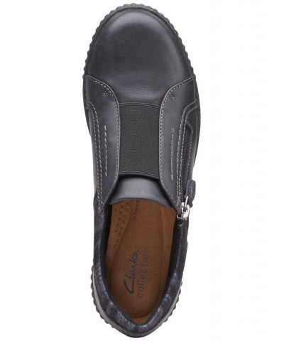 Women's Caroline Cove Zip Flats PD02 $43.00 Shoes