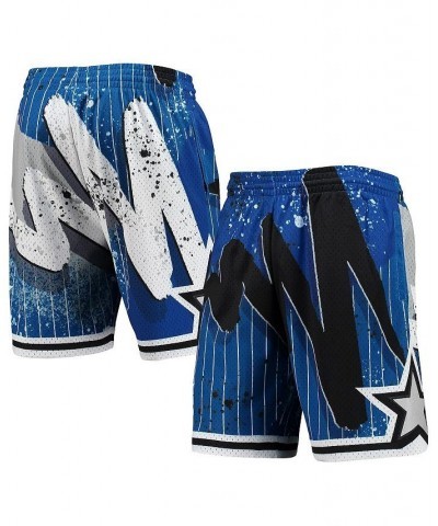 Men's Blue Orlando Magic Hardwood Classics 1994 Hyper Hoops Swingman Shorts $34.00 Shorts