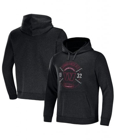 Men's NFL x Darius Rucker Collection by Heather Charcoal Washington Commanders Radar Pullover Hoodie $37.95 Sweatshirt