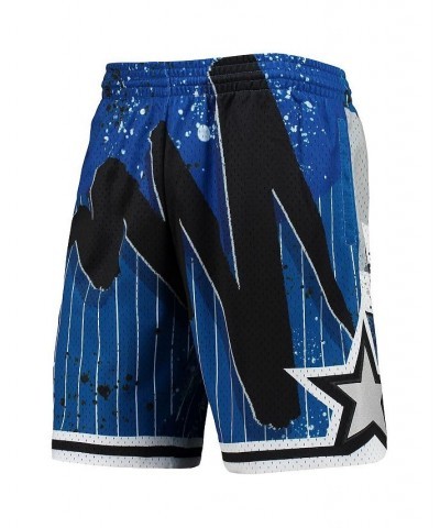 Men's Blue Orlando Magic Hardwood Classics 1994 Hyper Hoops Swingman Shorts $34.00 Shorts