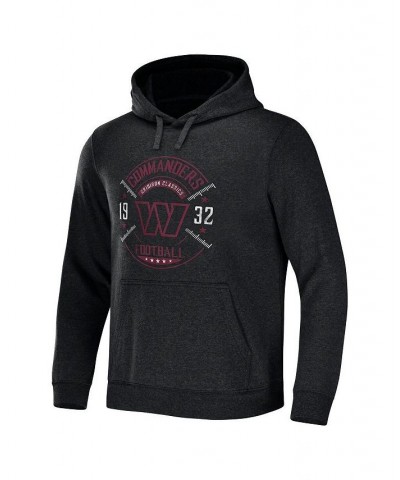 Men's NFL x Darius Rucker Collection by Heather Charcoal Washington Commanders Radar Pullover Hoodie $37.95 Sweatshirt