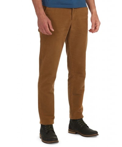 Men's Neuston Slim-Fit Moleskin Pants Tan/Beige $33.44 Pants