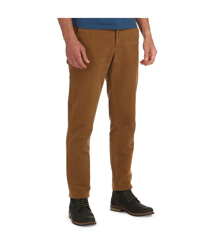 Men's Neuston Slim-Fit Moleskin Pants Tan/Beige $33.44 Pants