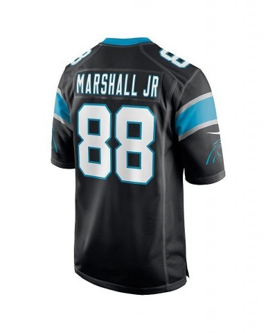 Men's Terrace Marshall Jr. Black Carolina Panthers 2021 NFL Draft Pick Player Game Jersey $44.94 Jersey