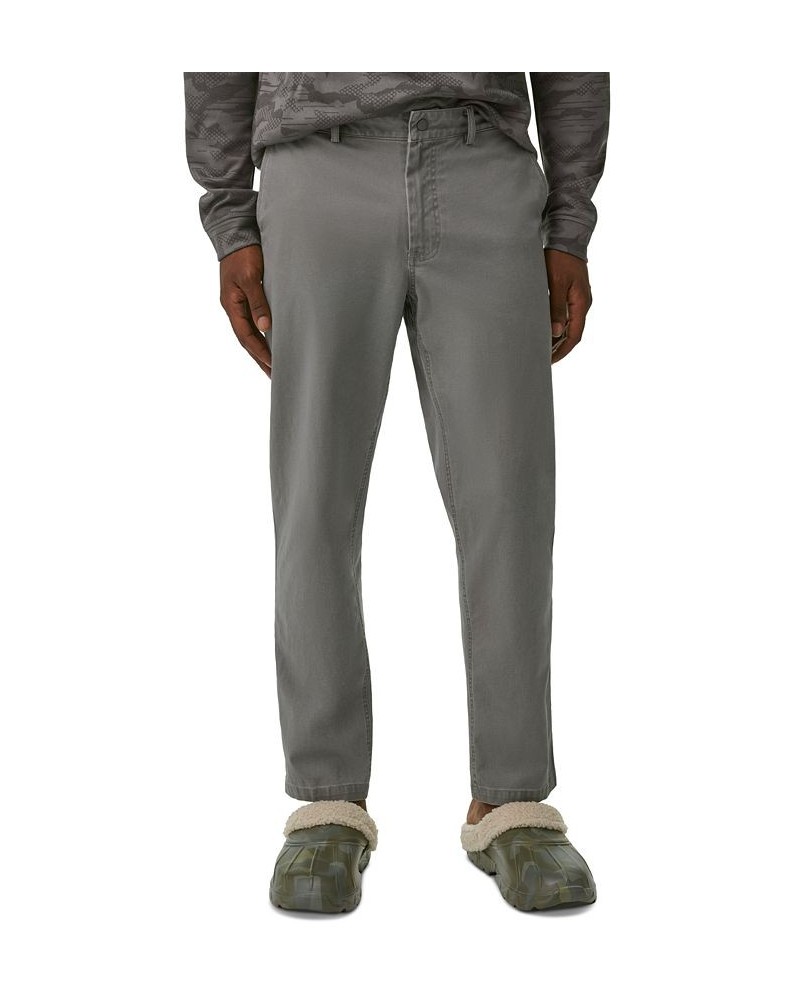 Men's Baxter Stretch Twill Chino Pants Gray $15.33 Pants