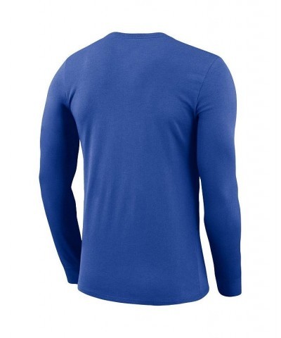 Men's Royal Kentucky Wildcats Big and Tall Primary Logo Legend Performance Long Sleeve T-shirt $31.79 T-Shirts