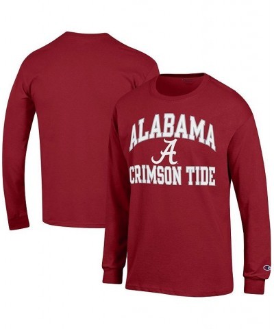 Men's Crimson Alabama Crimson Tide High Motor Long Sleeve T-shirt $20.58 T-Shirts