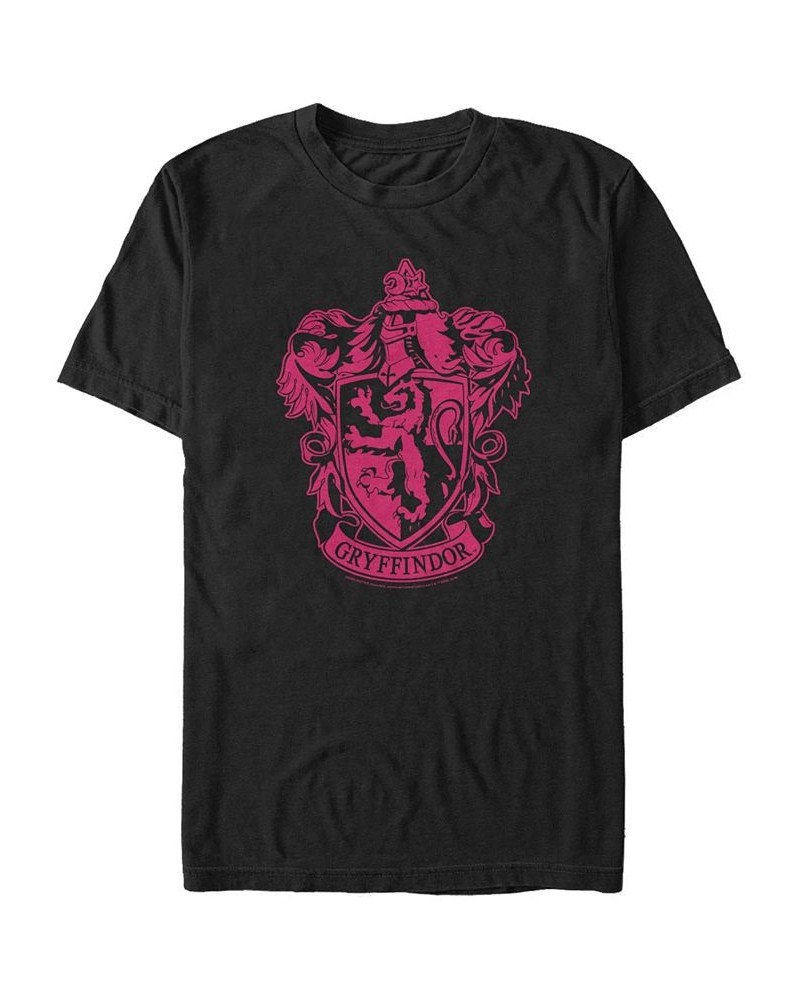 Harry Potter Men's Simple Gryffindor House Crest Short Sleeve T-Shirt $17.84 T-Shirts