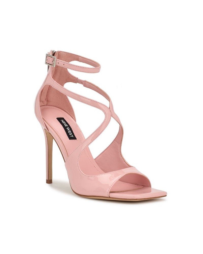 Women's Tulah Ankle Strap Sandals Pink $35.70 Shoes