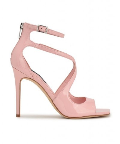 Women's Tulah Ankle Strap Sandals Pink $35.70 Shoes