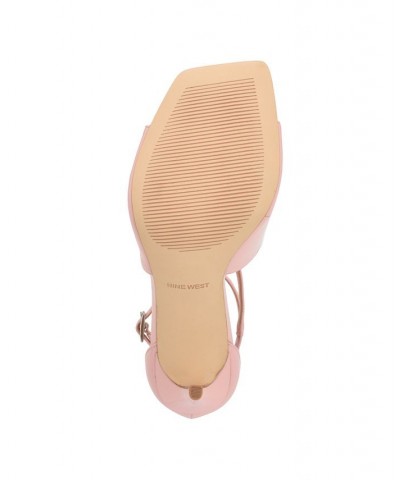 Women's Tulah Ankle Strap Sandals Pink $35.70 Shoes