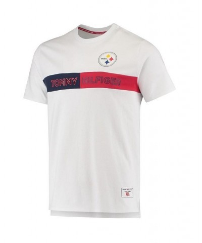 Men's White Pittsburgh Steelers Core T-shirt $27.72 T-Shirts