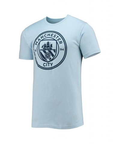 Men's Zack Steffen Light Blue Manchester City Name and Number T-shirt $26.54 T-Shirts