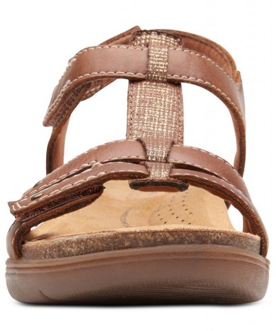 Women's April Cove Studded Strapped Comfort Sandals PD02 $40.56 Shoes