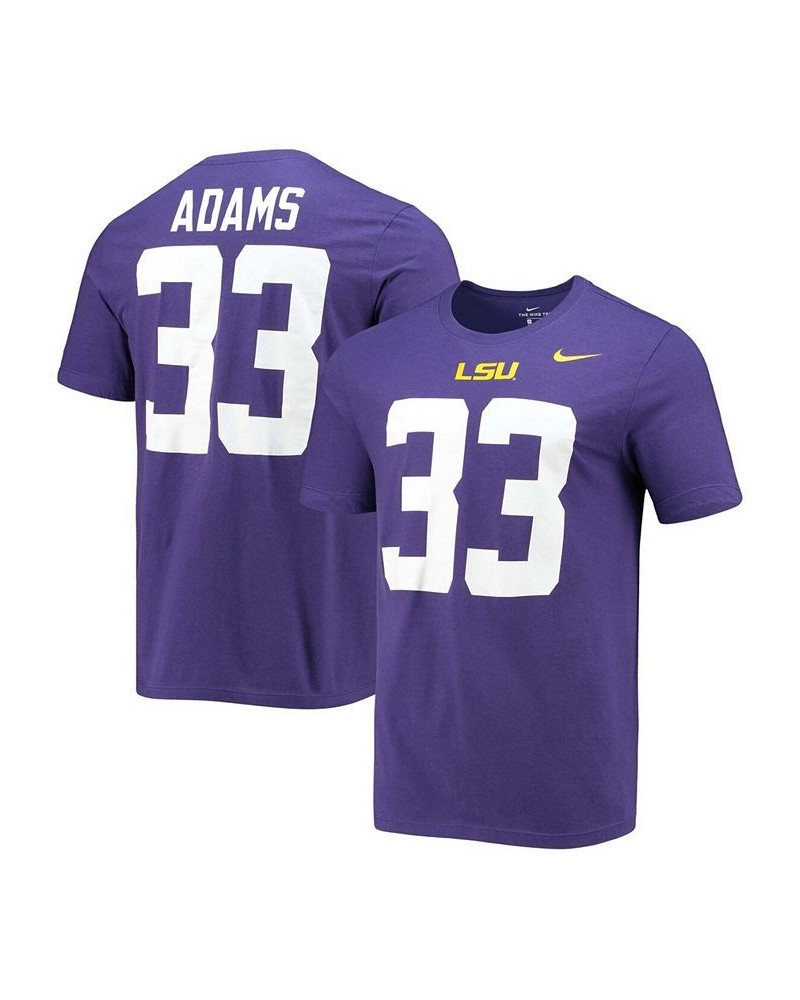 Men's Jamal Adams Purple LSU Tigers Alumni Name Number T-shirt $23.99 T-Shirts