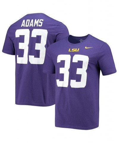 Men's Jamal Adams Purple LSU Tigers Alumni Name Number T-shirt $23.99 T-Shirts