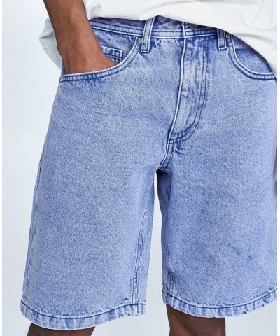 Men's Loose Fit Shorts Blue $25.20 Shorts