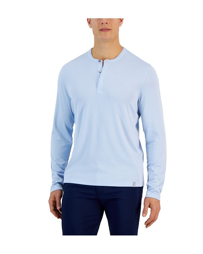 Men's Alfatech Solid Henley PD06 $15.39 T-Shirts