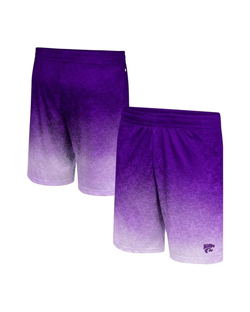 Men's Purple Kansas State Wildcats Walter Shorts $23.00 Shorts