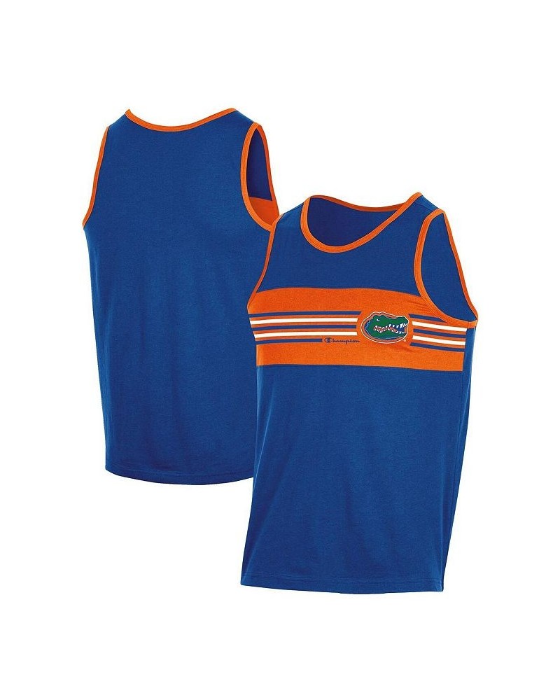 Men's Royal Florida Gators Colorblock Tank Top $19.94 T-Shirts