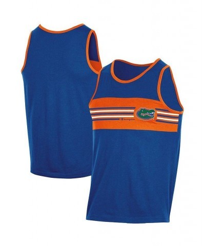 Men's Royal Florida Gators Colorblock Tank Top $19.94 T-Shirts