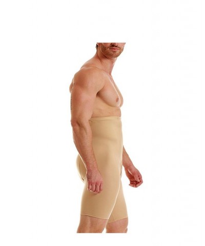 Insta Slim Men's Compression Hi-Waist Underwear Tan/Beige $39.20 Underwear