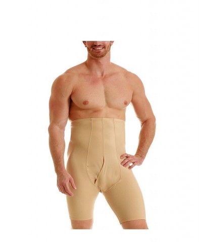 Insta Slim Men's Compression Hi-Waist Underwear Tan/Beige $39.20 Underwear