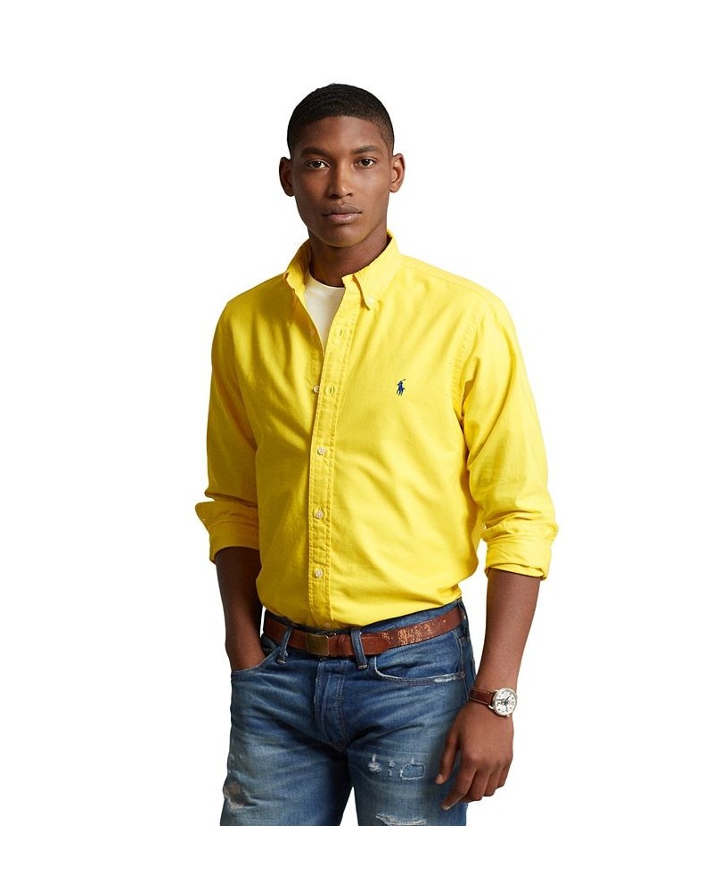 Men's Classic-Fit Garment-Dyed Oxford Shirt PD03 $44.55 Shirts