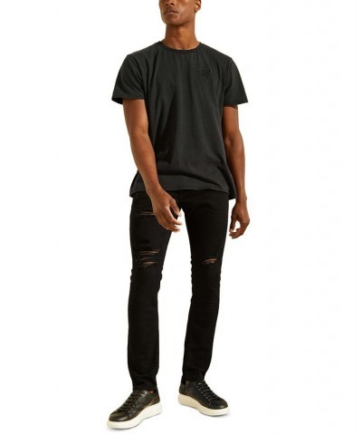 Men's Destroyed Skinny Jeans Black $41.04 Jeans