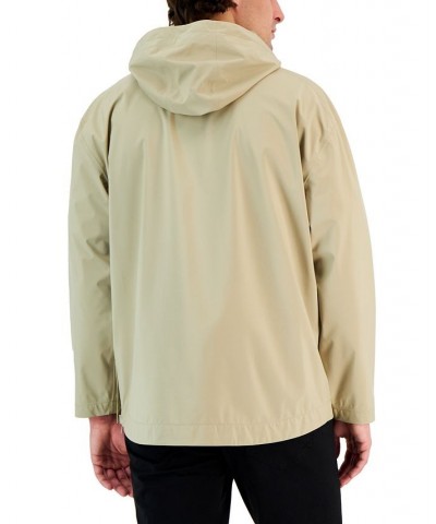 Men's AlfaTech Popover Anorak Lightweight Jacket Tan/Beige $27.84 Shirts