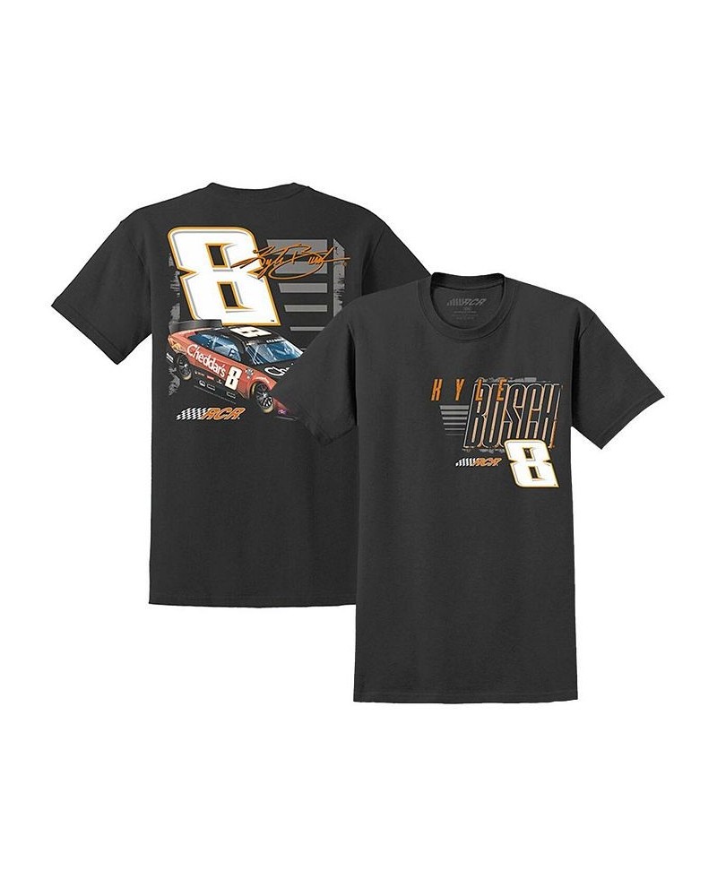 Men's Black Kyle Busch Car T-shirt $18.40 T-Shirts