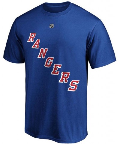 Men's Alexis Lafrenière Blue New York Rangers Authentic Stack Name and Number T-shirt $19.03 T-Shirts