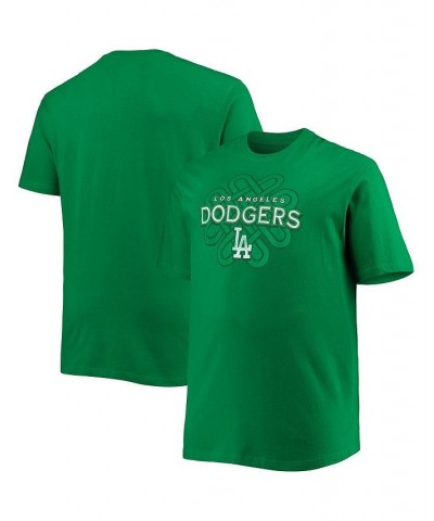 Men's Kelly Green Los Angeles Dodgers Big and Tall Celtic T-shirt $17.22 T-Shirts